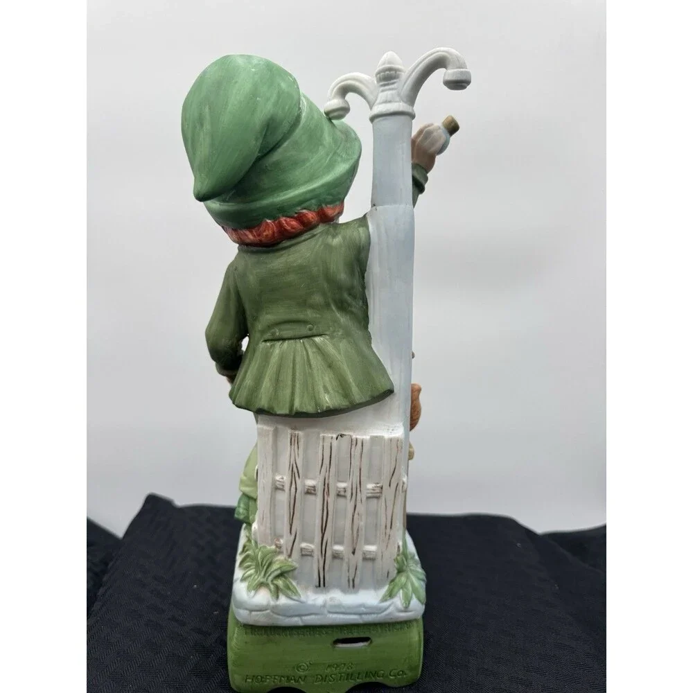 Mr. Lucky Series Mr. Lamplighter Miniature Hoffman Decanter  1978,  5.5